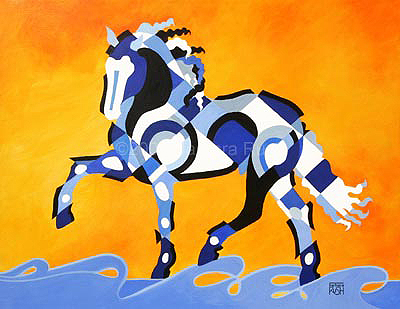 THe Power of Equus, Contemporary Equine Art Painting